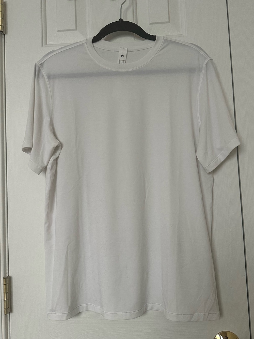 Lululemon Jersey Training Short-Sleeve Shirt in White